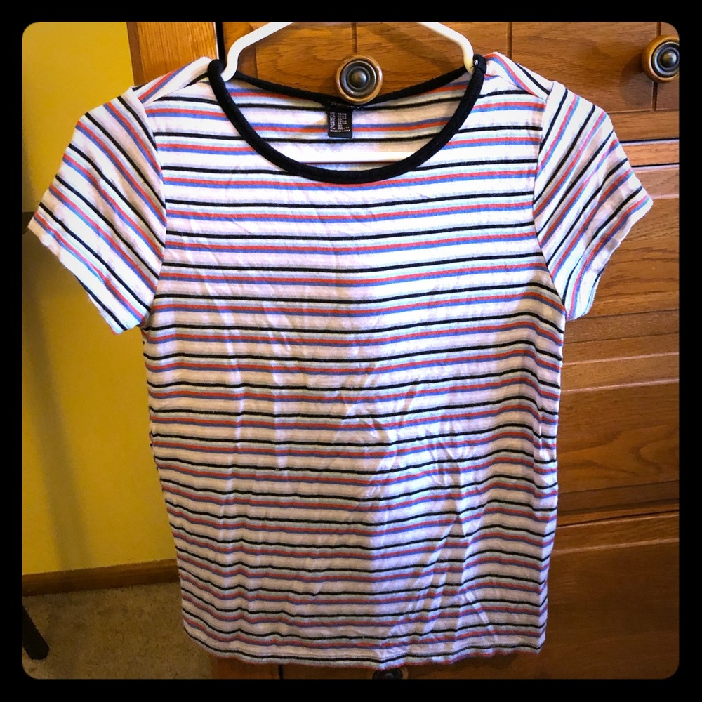 Forever 21 Girls Striped Top